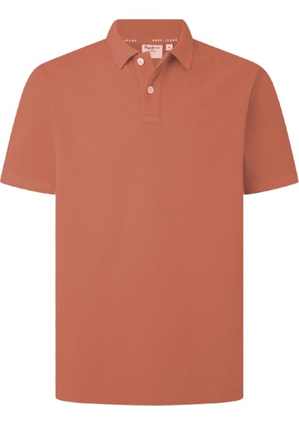 Kiremit Erkek Polo T-Shirt PM542099 165 New Olıver Gd