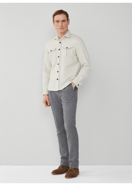 Gri Erkek Slim Fit Gömlek Ceket HM309759 indirimleri