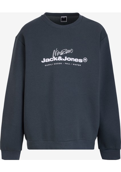 Bisiklet Yaka Gri Erkek Sweatshırt Exc 12275174_JCOTABI Sweat Crew Nec