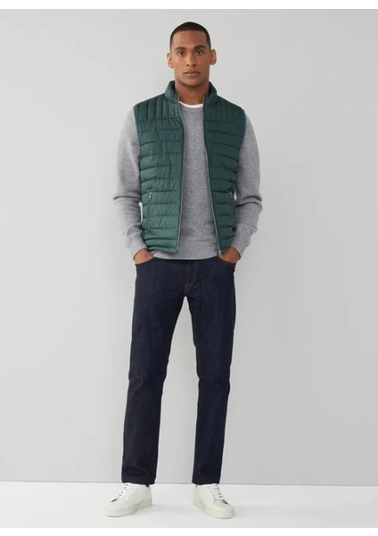 Yeşil Erkek Şişme Yelek HM403089 indirimleri