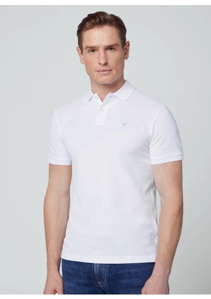 Beyaz Erkek Polo T-Shirt HM562363