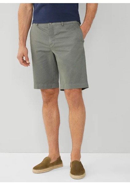 Haki Erkek Normal Bel Slim Fit Şort HM801308