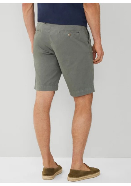 Haki Erkek Normal Bel Slim Fit Şort HM801308