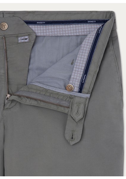 Haki Erkek Normal Bel Slim Fit Şort HM801315