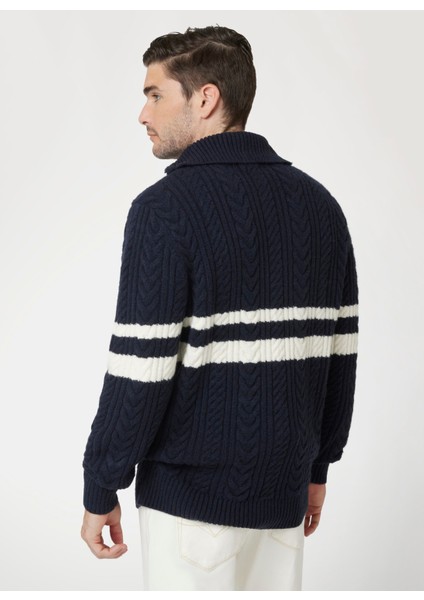 Lacivert Erkek Kazak M4BR12Z3HA2G7V2 Elrıc Half Zıp Tn S indirimleri