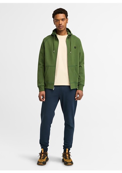 Siyah Erkek Bisiklet Yaka Normal Bel Normal Kalıp Sweatshirt TB0A2BNBEIN1_EXETER Rıver Brushed B