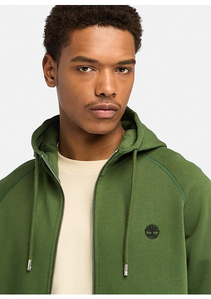 Siyah Erkek Bisiklet Yaka Normal Bel Normal Kalıp Sweatshirt TB0A2BNBEIN1_EXETER Rıver Brushed B
