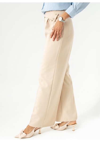 Bej Kumaş Pantolon modelleri