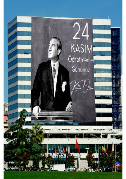 Öğretmenler Günü Özel Poster Raşel Kumaş 150X225 Cm- No:23