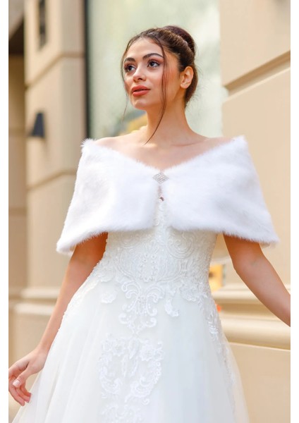 Gelin Etol/gelin Ceket Beyaz Şal Model modelleri