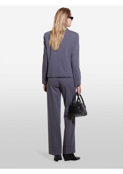 Normal Bel Normal Koyu Gri Kadın Pantolon 4JYQLF061 fırsatları