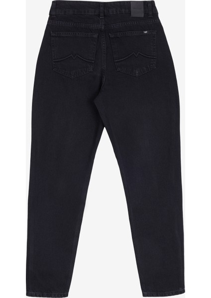 Yüksek Bel Dar Paça Slim Fit Antrasit Kadın Denim Pantolon Brooks Relaxed Slım fiyatları