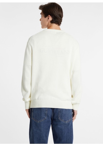 Beyaz Erkek Kazak M4BR31Z3HM1G293 Gj Ls Cn Guess J Em modelleri