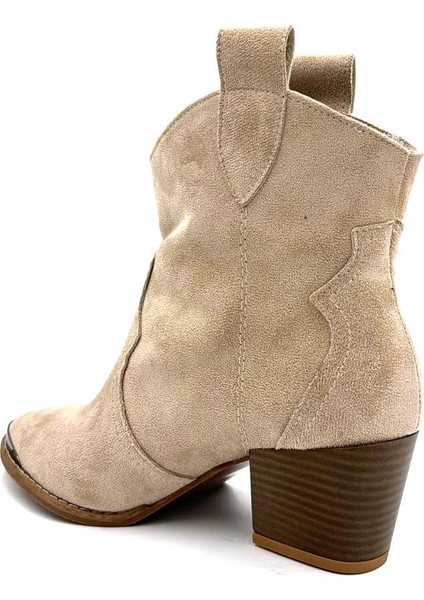 (Pine Cone) Kadın Kovboy Çizme Ten modelleri