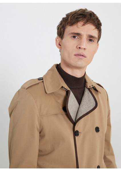 Bej Erkek Trençkot ACE062510003_TRENCH fırsatları