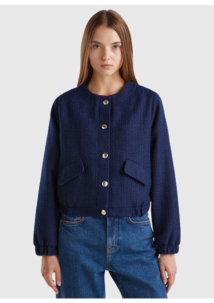 Normal Lacivert Kadın Ceket 2FCZDN06K fiyatları