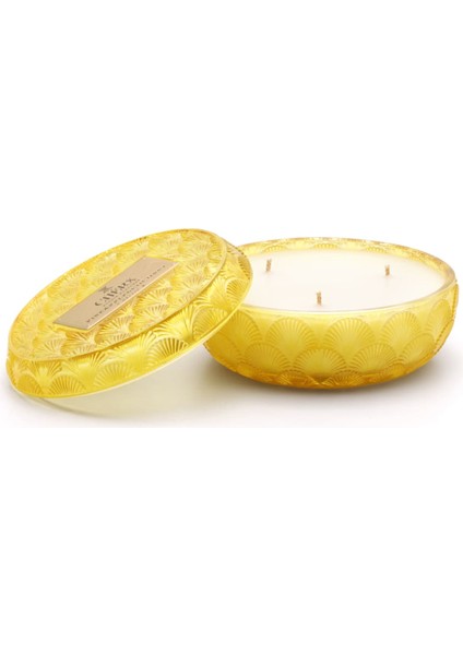 Sarı Mum Pineapple & Coconut Cam Kase Mum