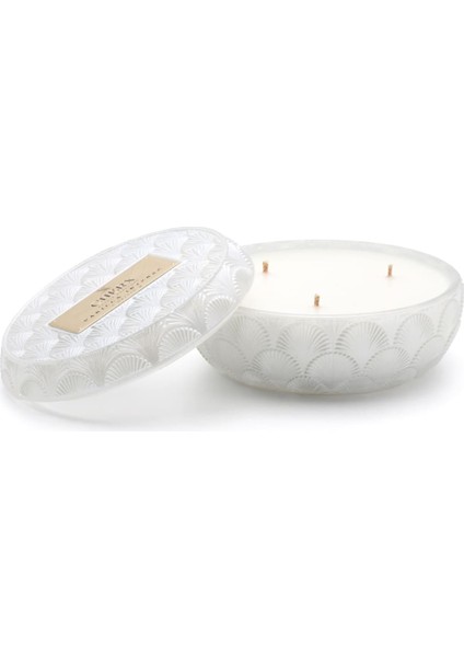 Beyaz Mum Vanilla Intense Cam Kase Mum fiyatları