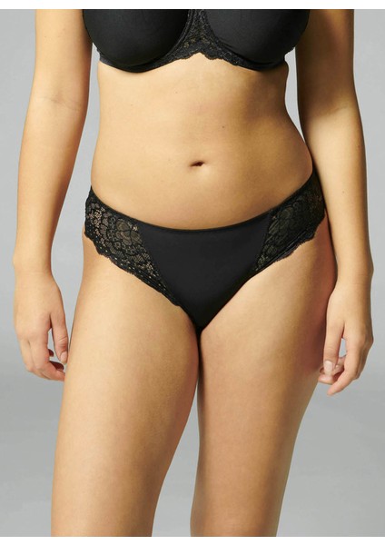 Siyah Kadın Bikini Külot 12720