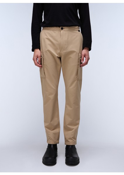 Normal Paça Bej Erkek Outdoor Pantolonu NP0A4IK3N1I1_M-BROC Cargo