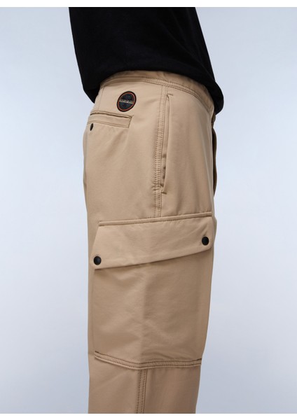 Normal Paça Bej Erkek Outdoor Pantolonu NP0A4IK3N1I1_M-BROC Cargo