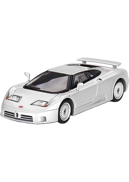 Nessiworld Mini Gt 1:64 Bugatti EB110 Gt Grigio Chiaro