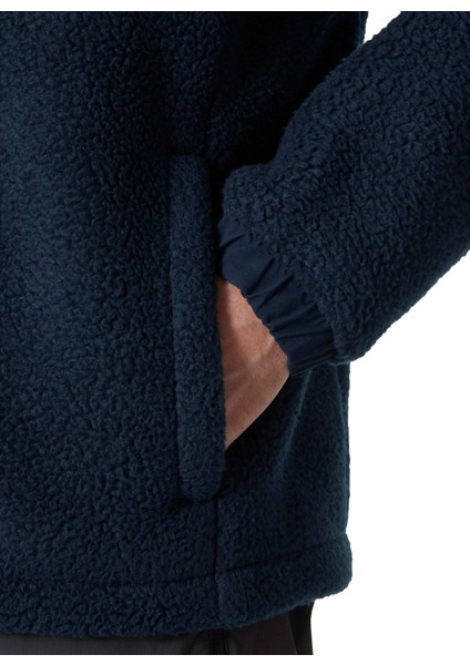 Düz Lacivert Erkek Polar Sweatshırt HHA.63348_HELLY Hansen Panorama Pıl modelleri