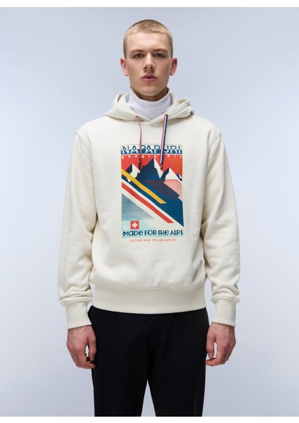 Bej Erkek Bisiklet Yaka Normal Kalıp Sweatshirt NP0A4I53N1J1_B-PORTALET H