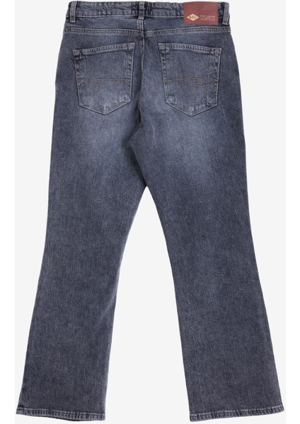 Normal Bel Normal Paça Flare Antrasit Kadın Denim Pantolon 251 Lcf 121021 Melında Francesca fiyatları