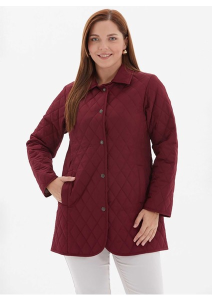 Bordo Kadın Mont 24KSL6110-BB fiyatları