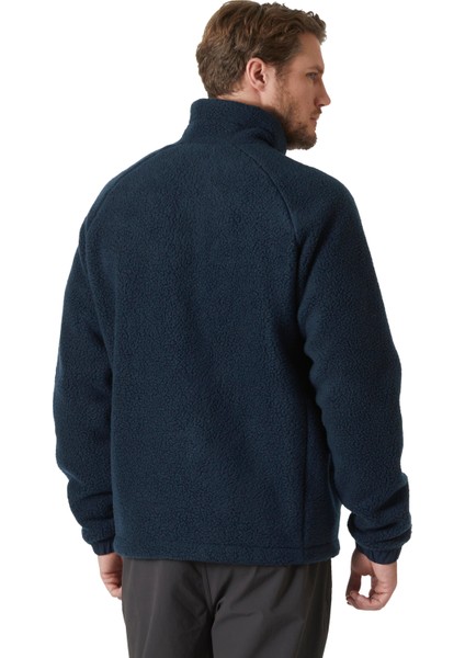 Düz Lacivert Erkek Polar Sweatshırt HHA.63348_HELLY Hansen Panorama Pıl fırsatları