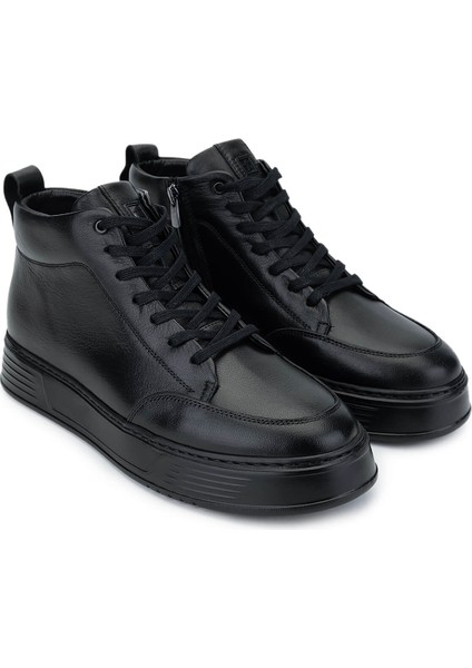 Erkek Hakiki Deri Siyah Deri Casual Bot 870 084 Erk Bot SK24-25 Sıyah Dr fiyatları