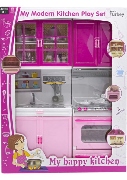 Nessiworld My Modern Kitchen Lavabolu Fırınlı 2'li Set