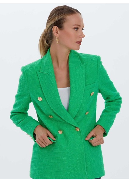 Standart Yeşil Kadın Ceket 24KSL1400 fiyatları