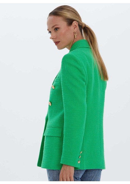 Standart Yeşil Kadın Ceket 24KSL1400 indirimleri