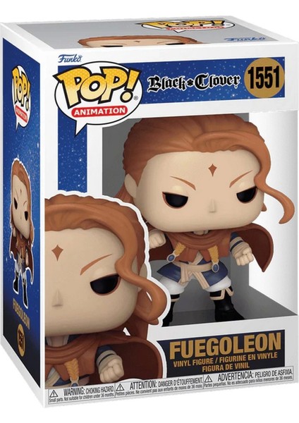 Nessiworld Funko Pop Animation: Black Clover- Fuegoleon