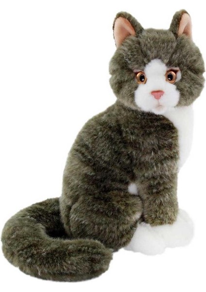 Oturan Peluş Kedi 22 cm