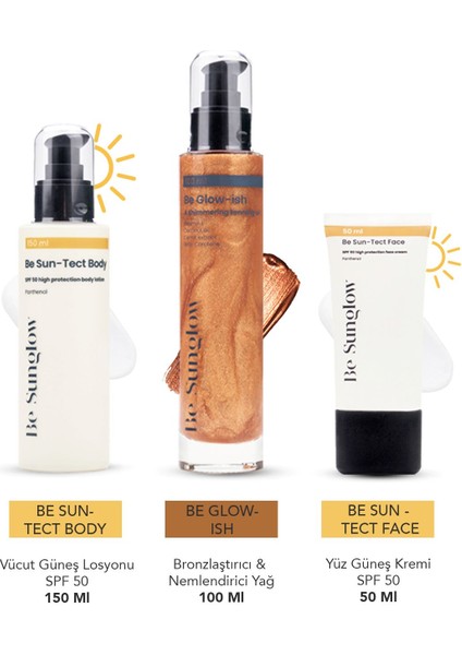 Sunglow Face / Yüz Güneş Kremi Spf 50 50 ml