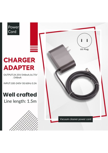 Dyson DC30 DC31 Elektrikli Süpürge Güç Kablosu Adaptörü Abd Fişi Için Şarj Cihazı (Yurt Dışından) fırsatları