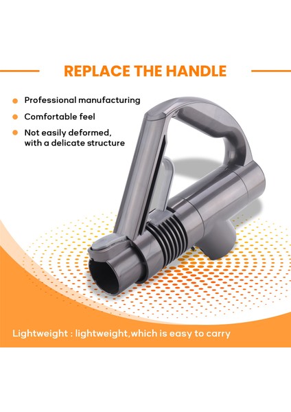 Dyson DC19 DC23 DC26 DC29 DC32 DC36 DC37 DC39 Elektrikli Süpürge Için Çubuk Sapı (Yurt Dışından)