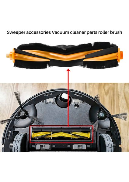 Ecovacs Deebot Ozmo 950 Için 2 Adet Robot Süpürge Rulo Fırçası (Yurt Dışından)