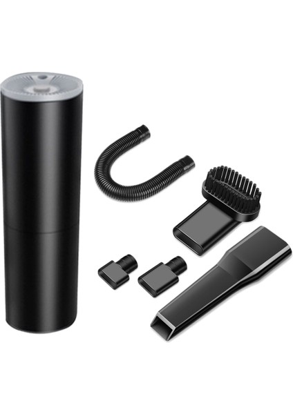 Araba Elektrikli Süpürgesi 120W El Tipi Yüksek Güçlü Kuru Islak Emiş Siyah (Yurt Dışından)