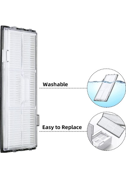 Xiaomi Roborock Için Hepa Filtre Yan Fırça Aksesuarlarının Değiştirilmesi (Yurt Dışından) fiyatları