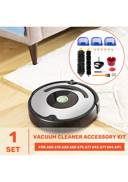 Irobot Roomba 600 610 620 650 675 677 692 671 694 691 Serisi Kiti Için (Yurt Dışından)
