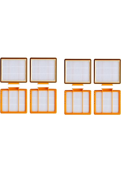 Shark AV2501AE / AV2501S / RV2502AE Için 8 Adet Yedek Filtre (Yurt Dışından)