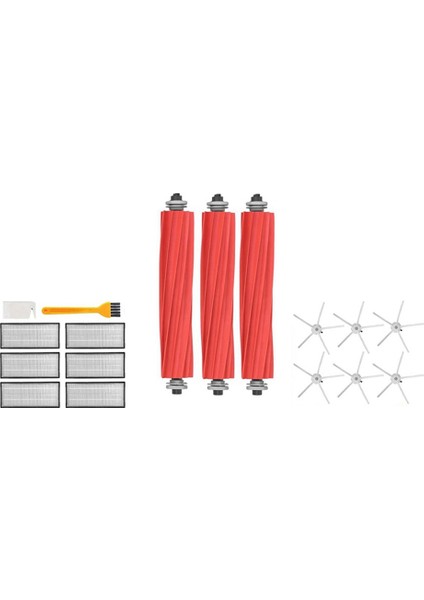 Set Filtre Yan Fırça Ana Fırça Roborock S7 T7S T7 Robot Kiti Için (Yurt Dışından)
