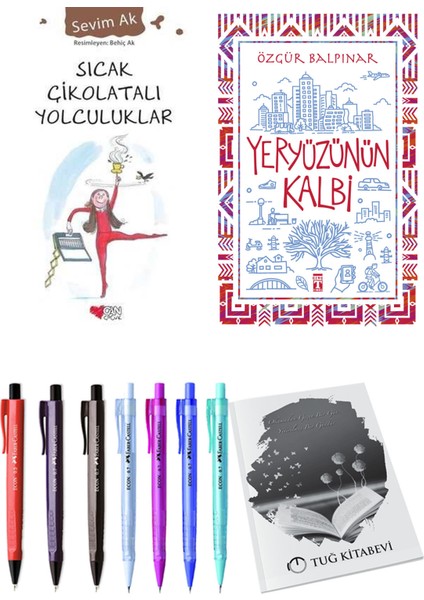 Yeryüzünün Kalbi ve Sıcak Çikolatalı Yolculuklar 2li Set