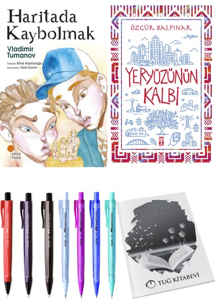 Yeryüzünün Kalbi ve Haritada Kaybolmak 2li Set