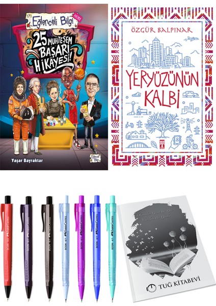 Yeryüzünün Kalbi ve 25 Muhteşem Başarı Hikayesi 2li Set