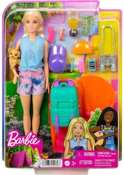 HDF73 Barbie Kampa Gidiyor Oyun Seti